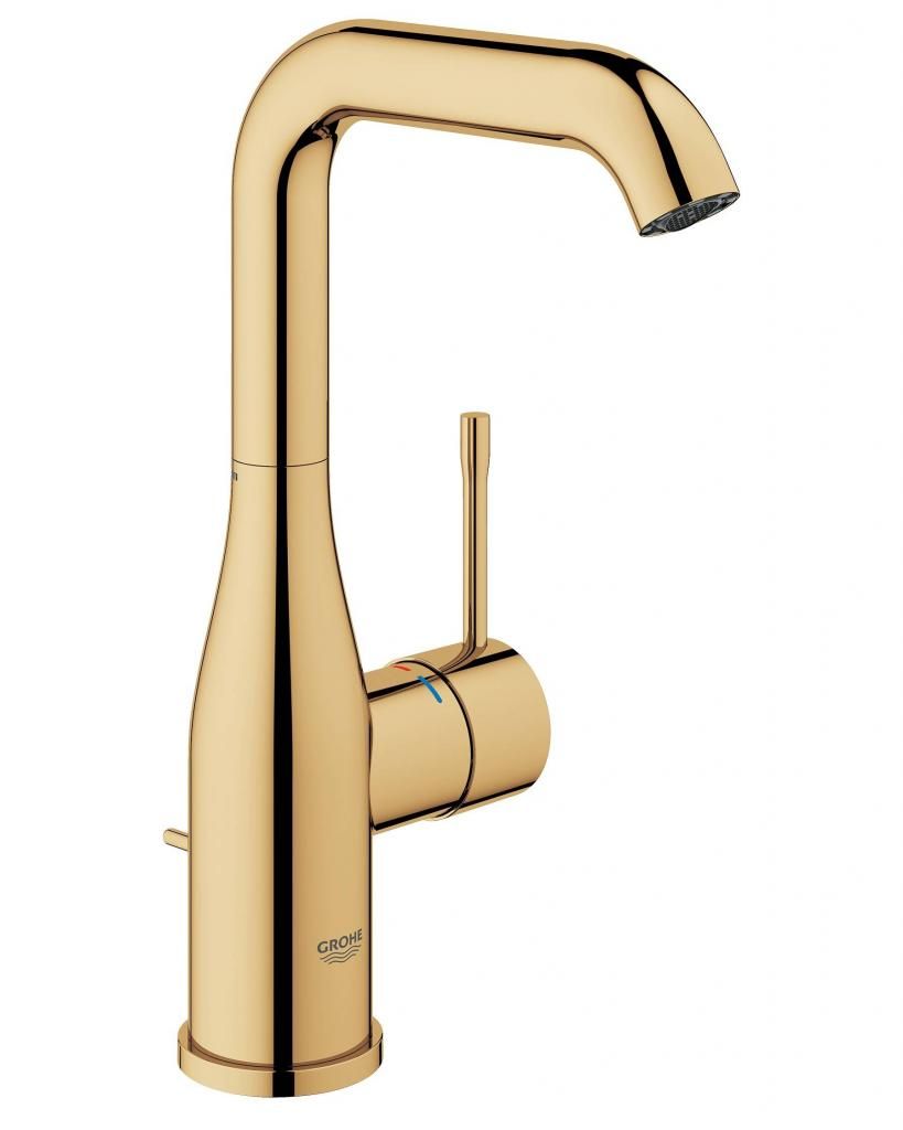 Смеситель для умывальника GROHE ESSENCE донный клапан 3/8 32628GL1