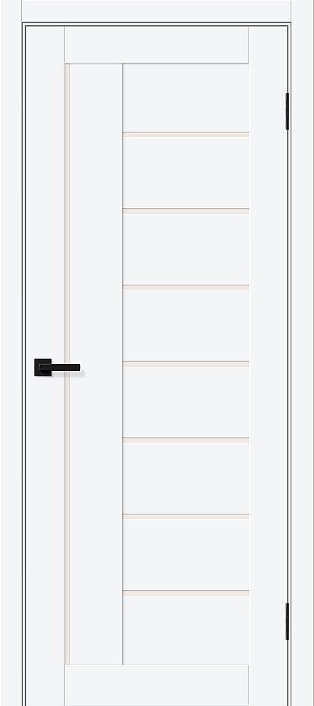 Дверь межкомнатная полотно Браво-29 пэт White Silk 1900x550 мм