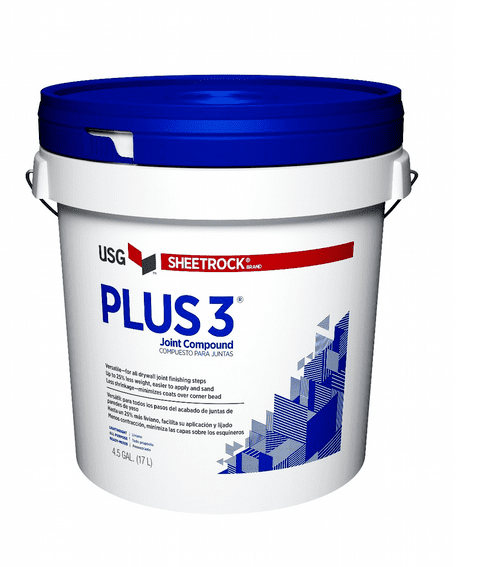 SHEETROCK PLUS 3 Шпатлевка (Шитрок Плюс 3) облегченная универсальная (17 л) 20 кг