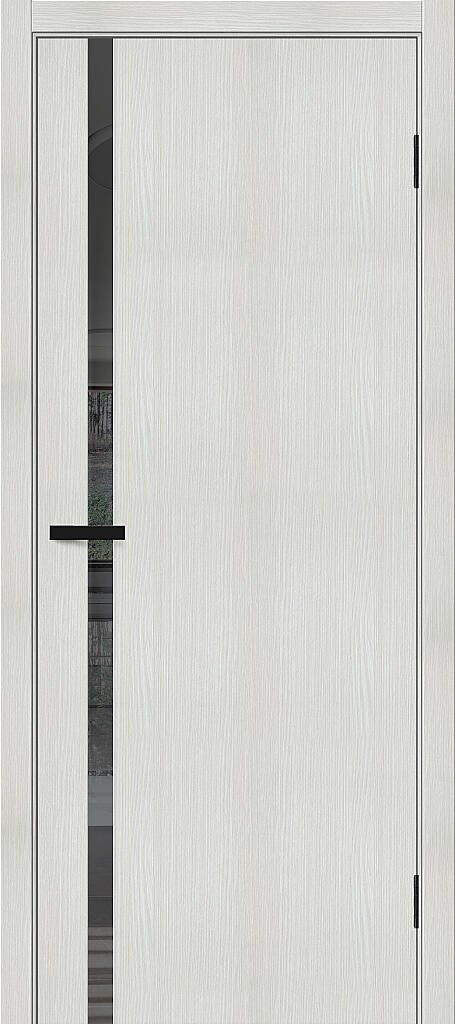 Дверь межкомнатная полотно Браво-1.55 эко шпон Bianco Veralinga 2000x900 мм