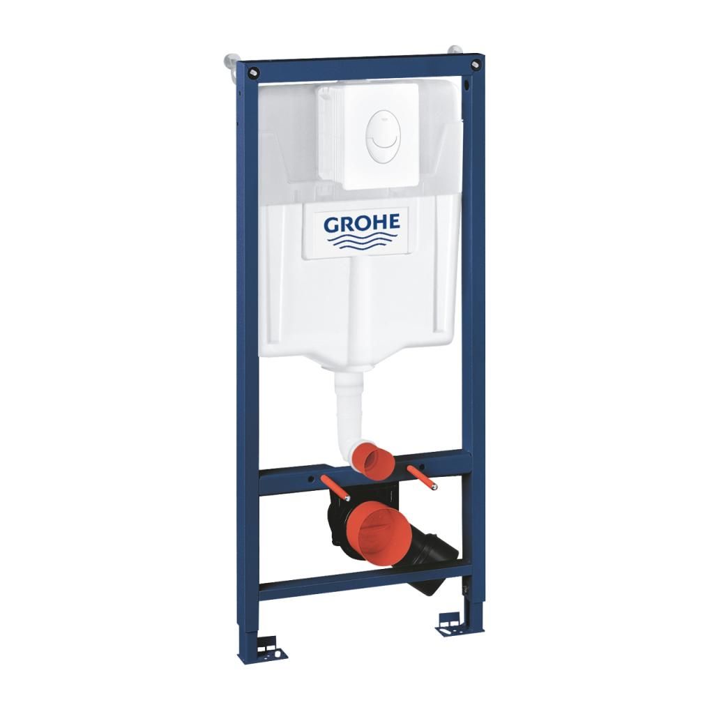 Монтажная система GROHE RAPID SL 38722001 для унитаза, с кнопкой