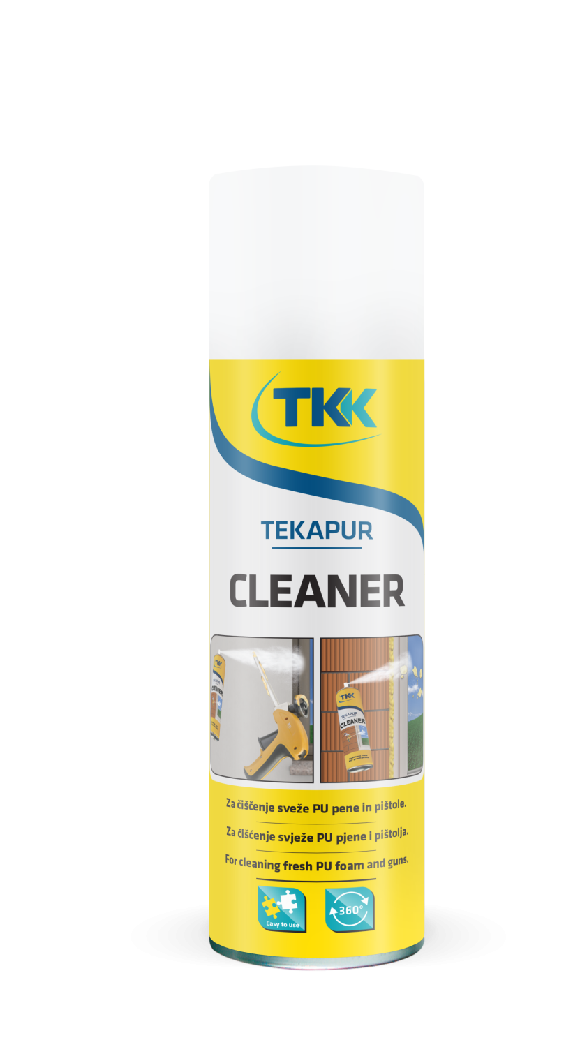 Очиститель Tekapur Cleaner монтажной пены TKK 500 мл