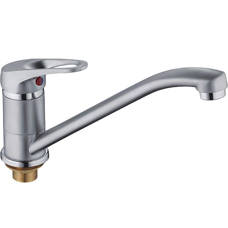 Смеситель для мойки HAIBA HB4913-1 1/2 хром матовый