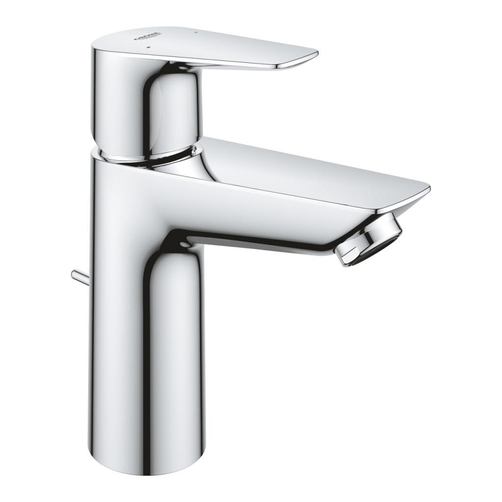 Смеситель для умывальника GROHE BAUEDGE донный клапан 3/8 23902001