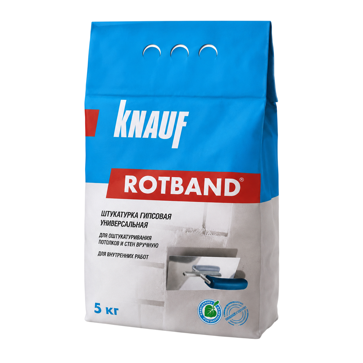 KNAUF РОТБАНД Штукатурка гипсовая 5 кг