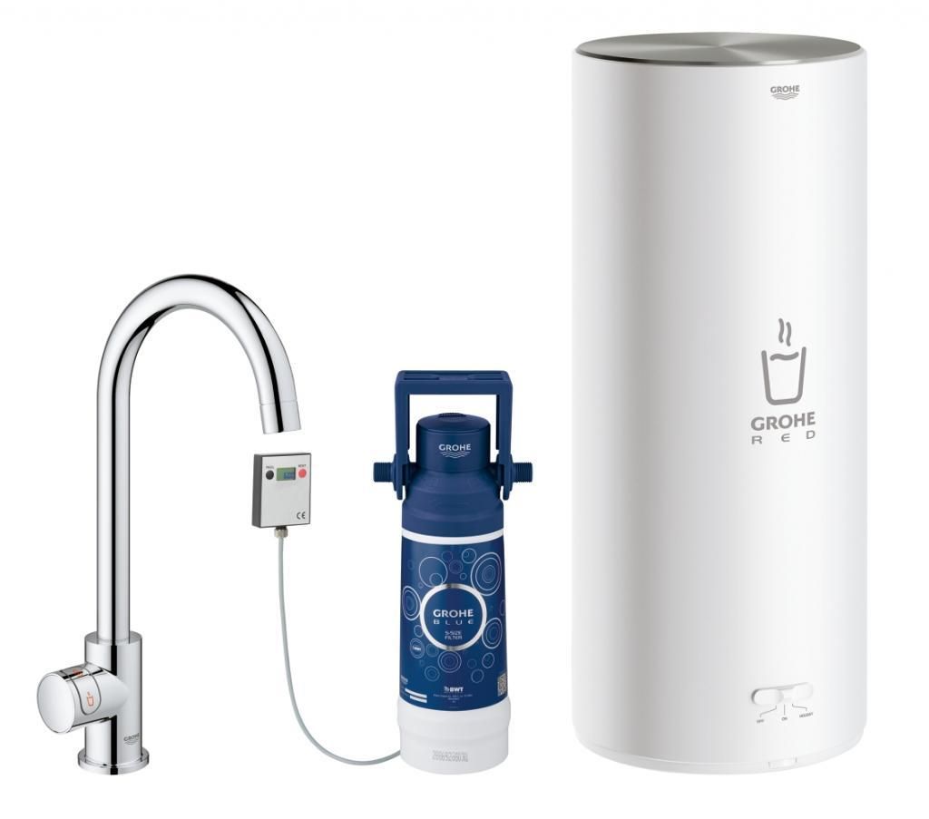 Смеситель для мойки GROHE RED II МONO с бойлером 7л. 30080001 - фото 2