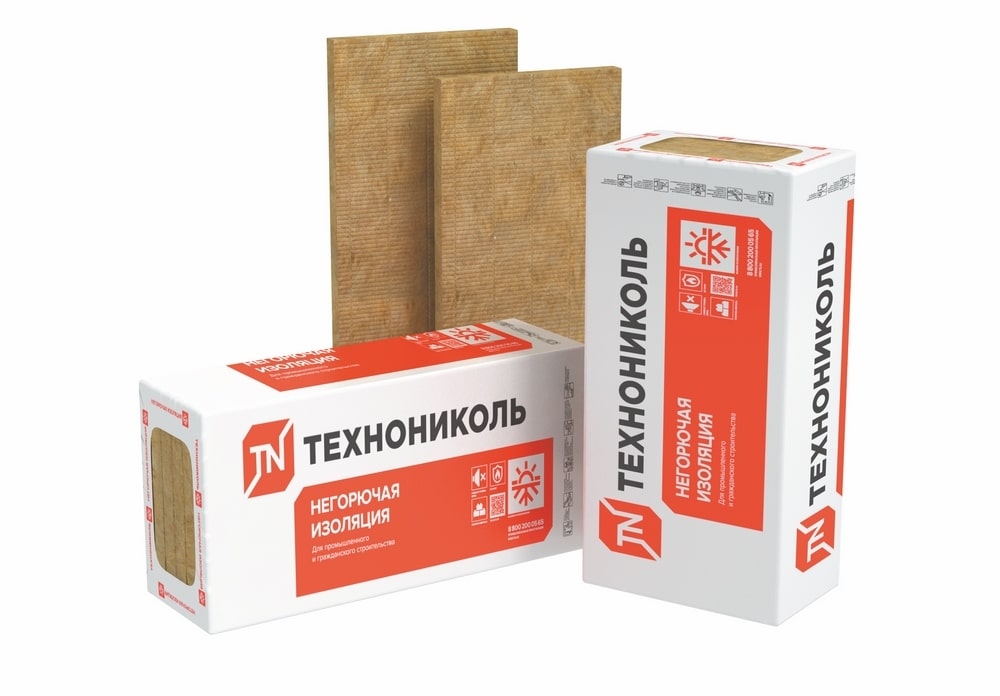 Утеплитель ТехноНИКОЛЬ ТЕХНОФАС ПРОФ 1200*600*100 мм 3 плит