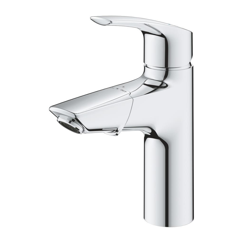 Смеситель для умывальника GROHE EUROSMART вытяжной излив, донный клапан 3/8 23976003 - фото 3