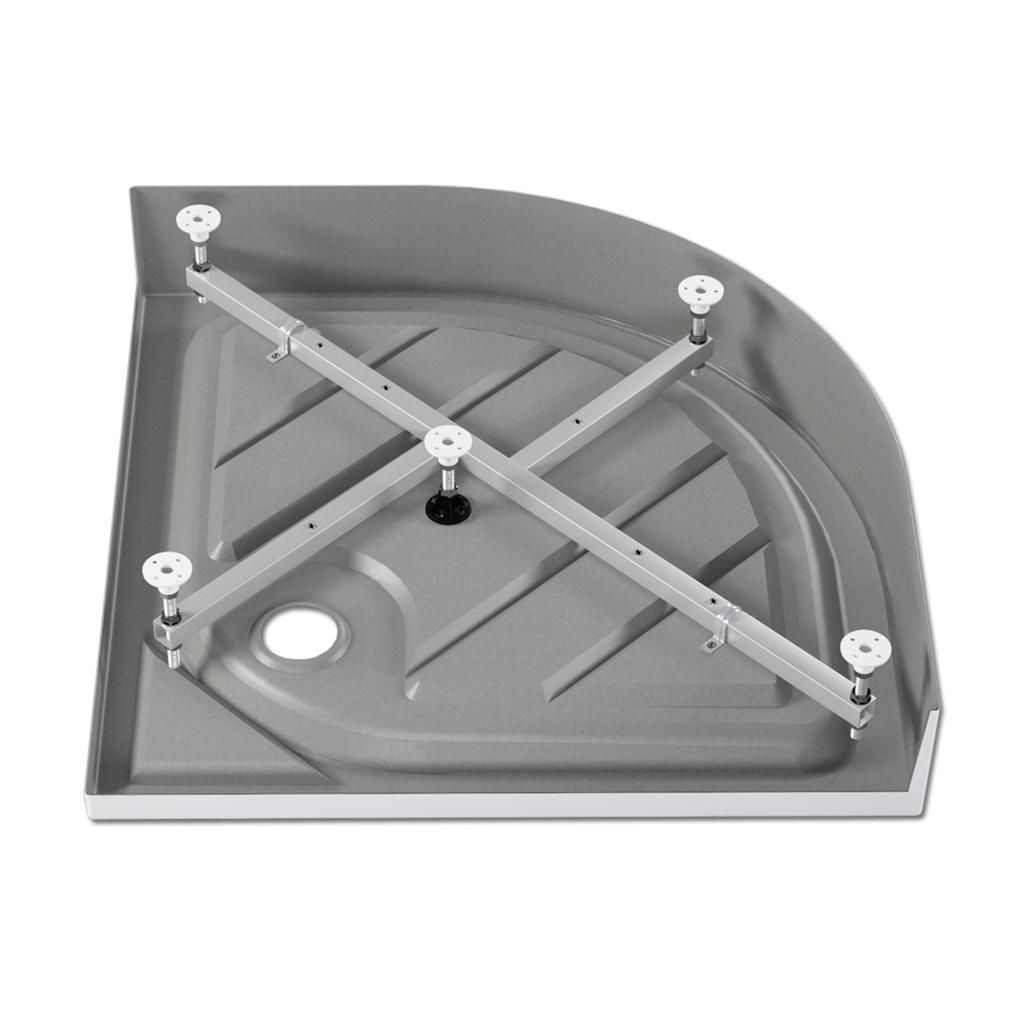 Поддон акриловый МетаКам Classic N 1/4 круга 80х80 (h16) - фото 3