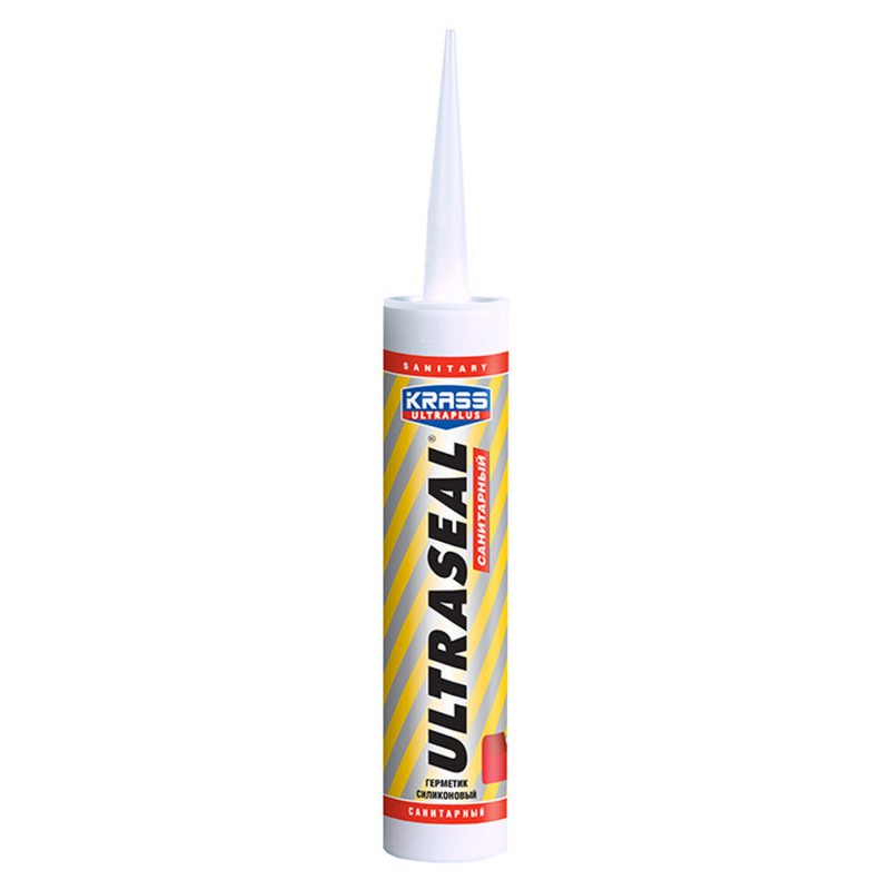 Герметик силиконовый Krass ultraseal санитарный бесцветный 260 мл