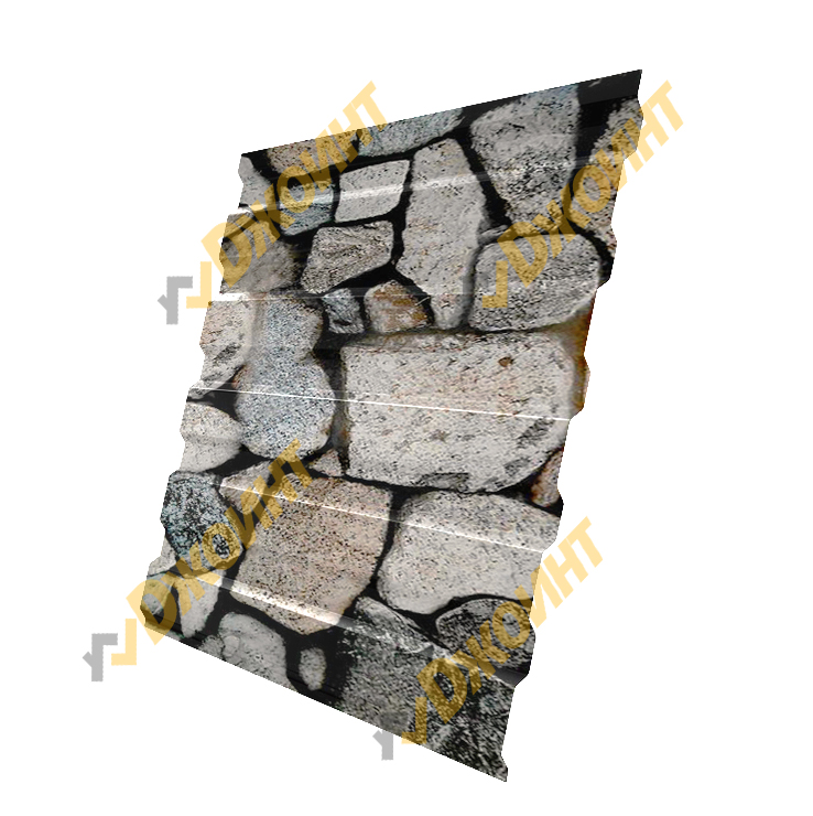 Профнастил С-20 0,5 Printech Stone Castle (Каменный замок)