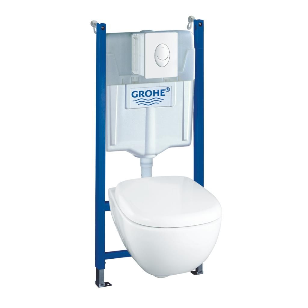 Клавиша GROHE Skate Air белая 156*197 вертикальная 38505SH0 - фото 2