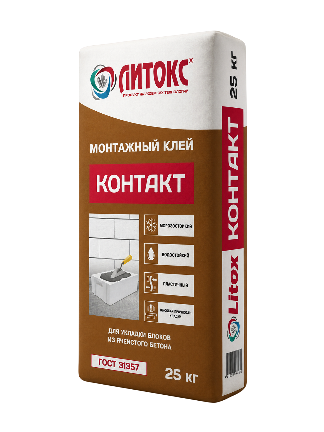ЛИТОКС КОНТАКТ Монтажная смесь 25 кг