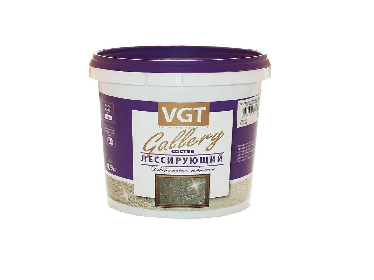 Лессирующий состав VGT Gallery, хамелеон 0,9 кг
