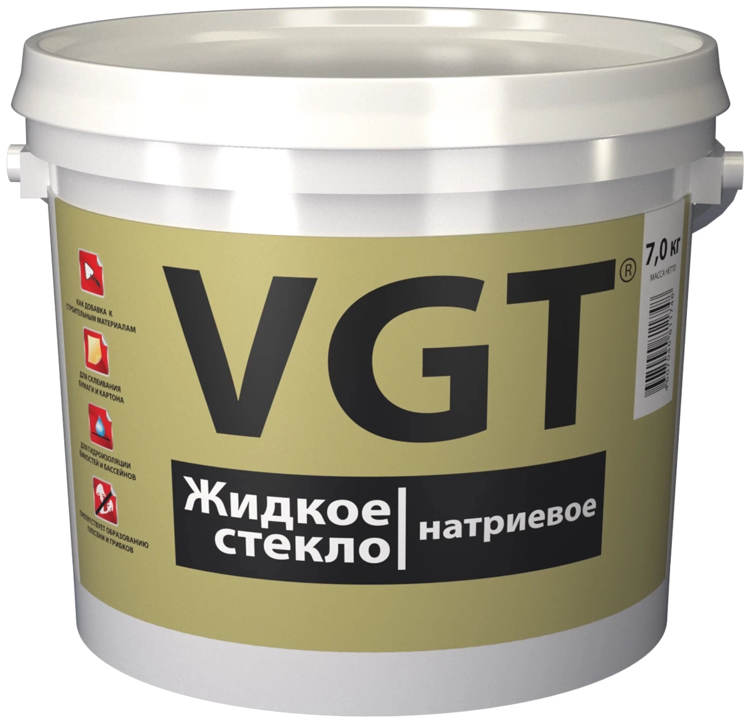 VGT ЖИДКОЕ СТЕКЛО 7 кг