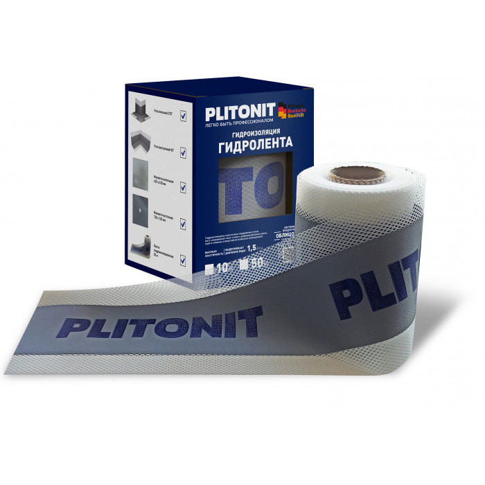 Гидроизоляционная лента PLITONIT ГидроЛента, 10 м