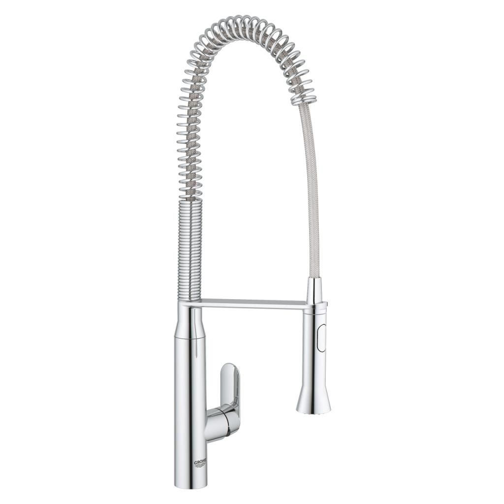 Смеситель для мойки GROHE К7 вытяжной излив 3/8 32950000
