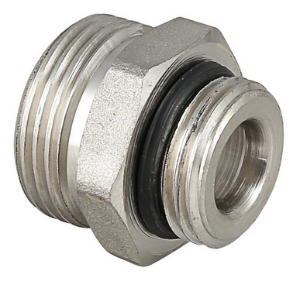 Ниппель переходной евроконус 1/2"x3/4" наружный-наружный Valtec
