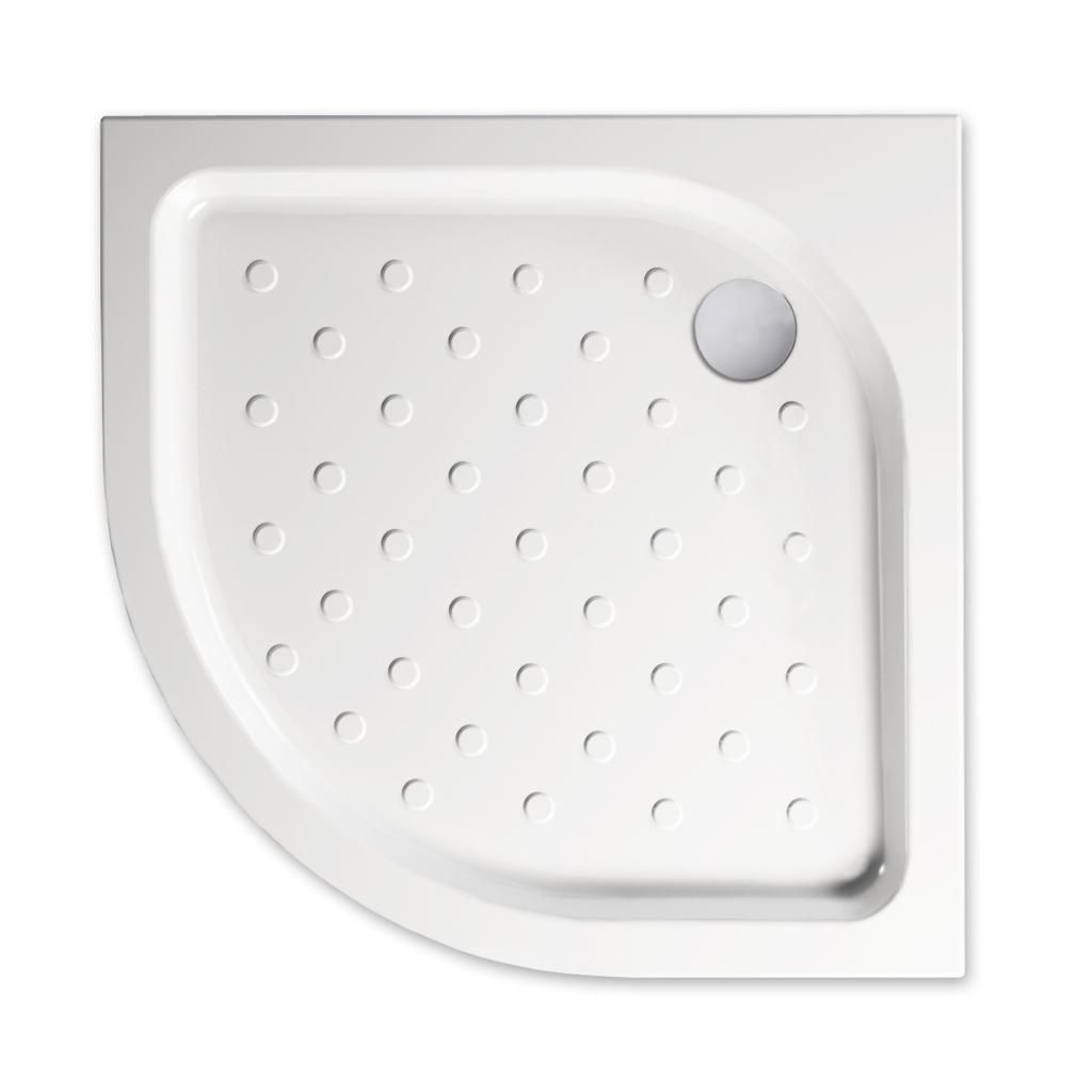 Поддон акриловый МетаКам Classic N 1/4 круга 80х80 (h16)