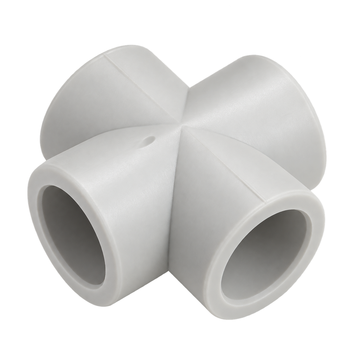ПП Крестовина Ekoplastik D40 (серый)