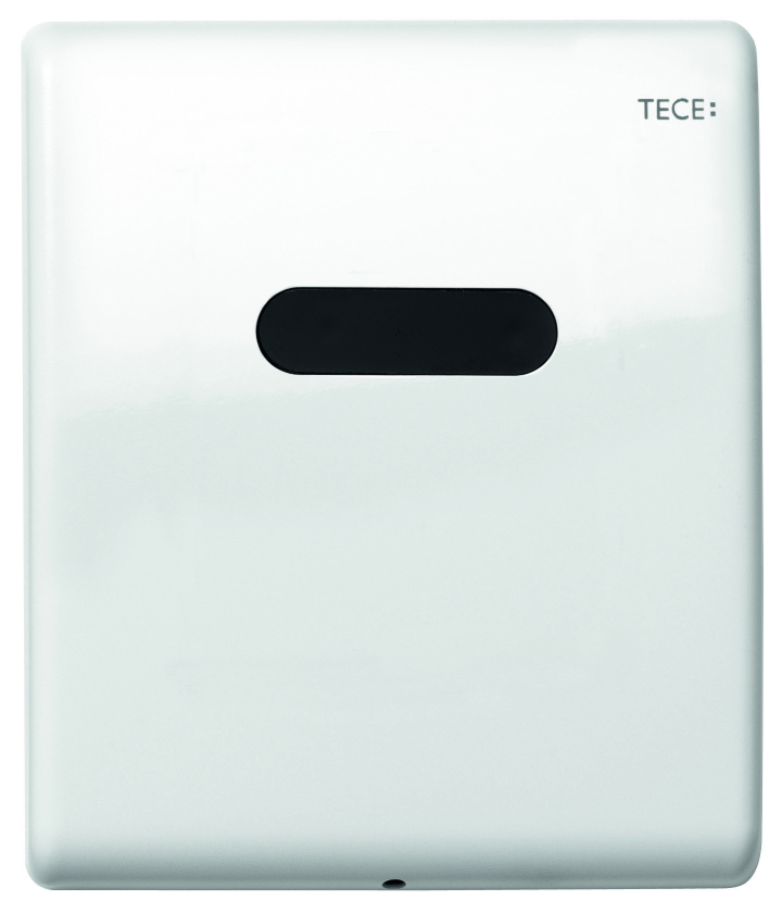 Панель смыва с инфракрасным датчиком для писсуара TECEplanus Urinal 6 V-Batterie, белый глянцевый