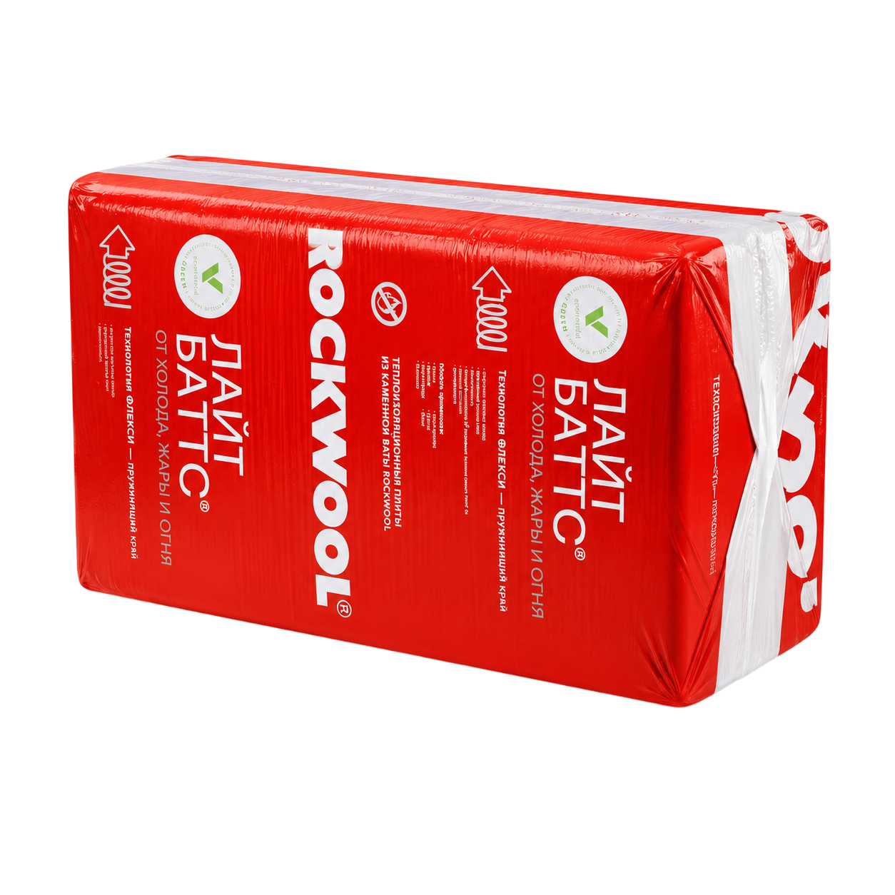 Утеплитель Rockwool Лайт Баттс 1000*600*100 мм 5 плит