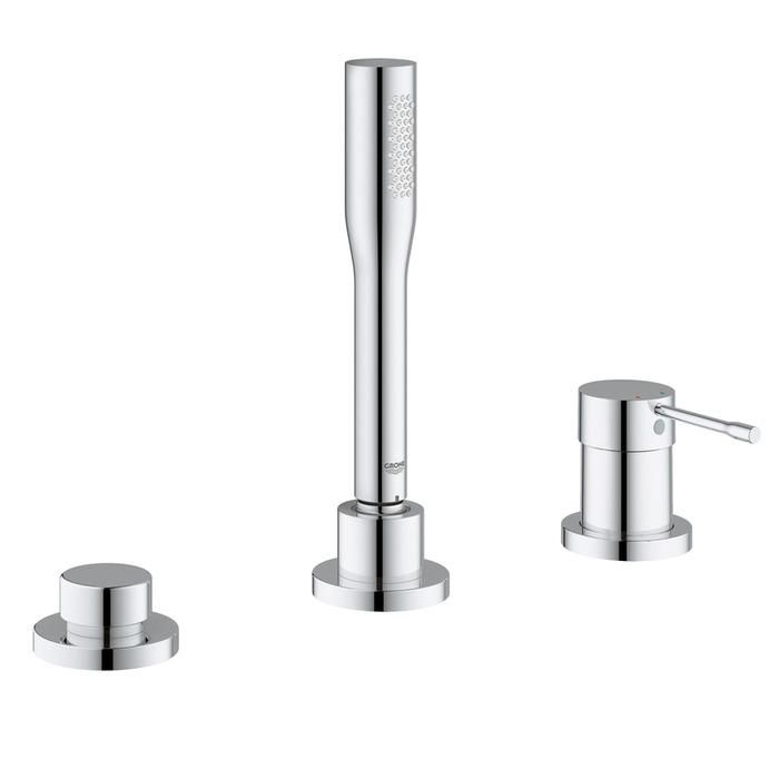 Смеситель для ванны без излива GROHE ESSENCE набортный, на 3 отверстия 19976001