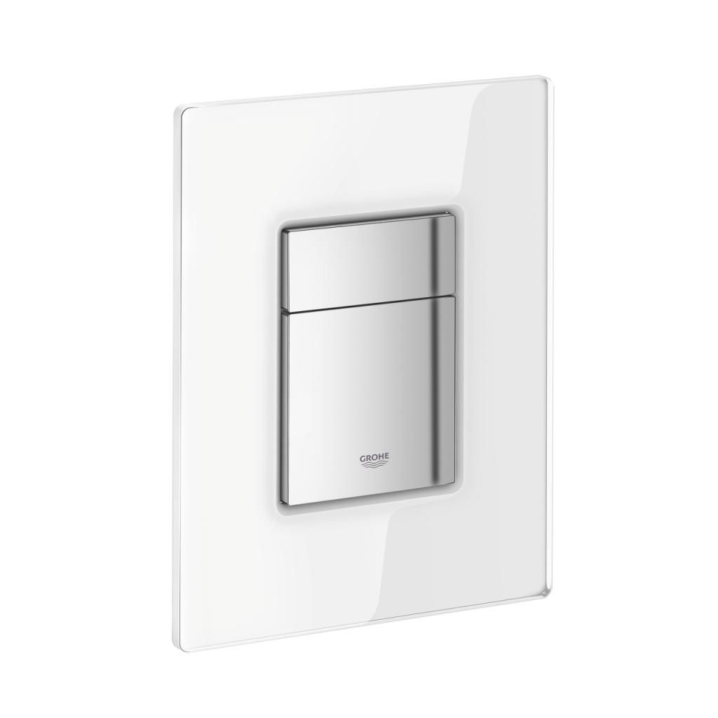 Клавиша двухрежимная GROHE Skate Cosmo 156*197 белая 38845LS0