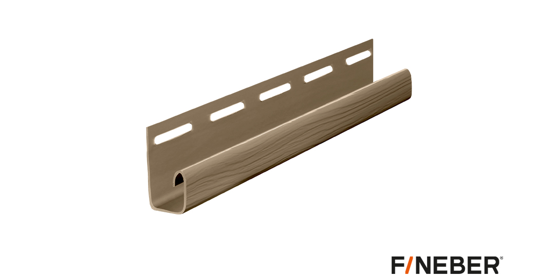 Профиль для сайдинга Fineber J-профиль CLASSIC COLOR Сандал