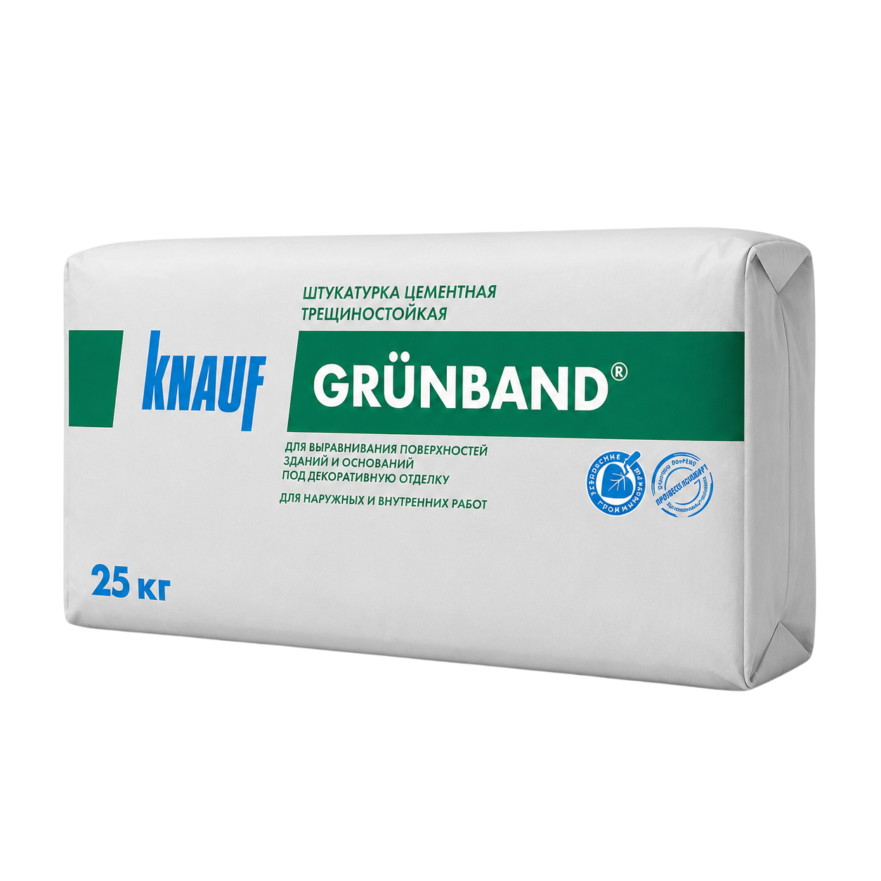 KNAUF ГРЮНБАНД Штукатурка цементная 25 кг