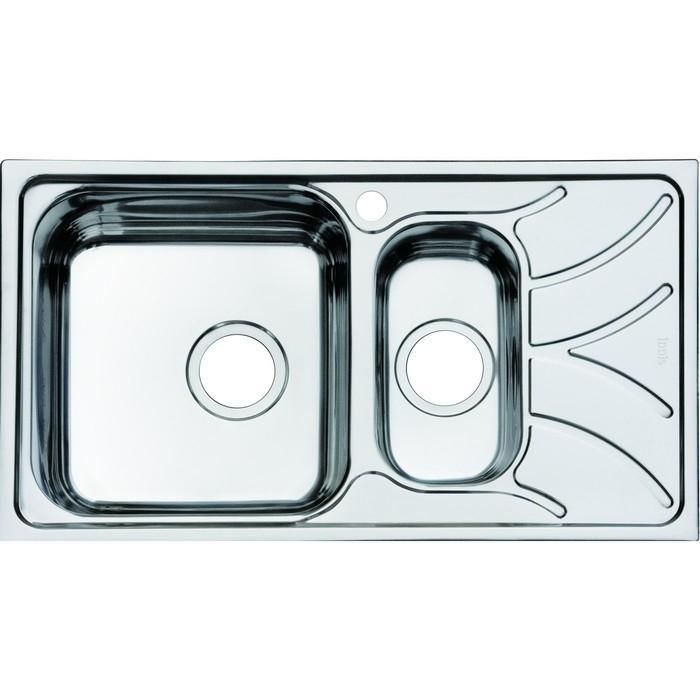Мойка IDDIS 780*440 Arro S шелк ARR78SXI77 с чашей левая