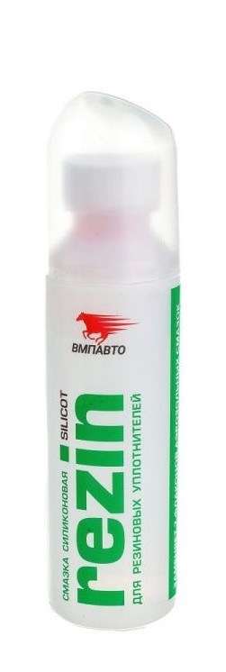 Смазка силиконовая универсальная Silicot с губкой, REZIN, 30 г, -50 до +230 градусов