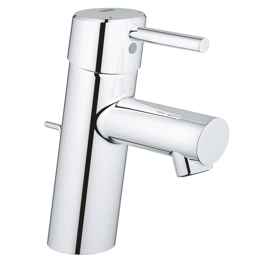 Смеситель для умывальника GROHE CONCETTO донный клапан 3/8 32204001