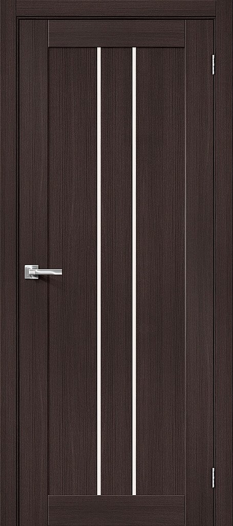 Дверь межкомнатная полотно Порта-24 эко шпон Wenge Veralinga 2000x900 мм