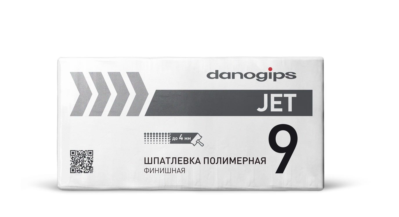 DANOGIPS JET 9 Шпатлевка полимерная финишная / Джет 9 20 кг