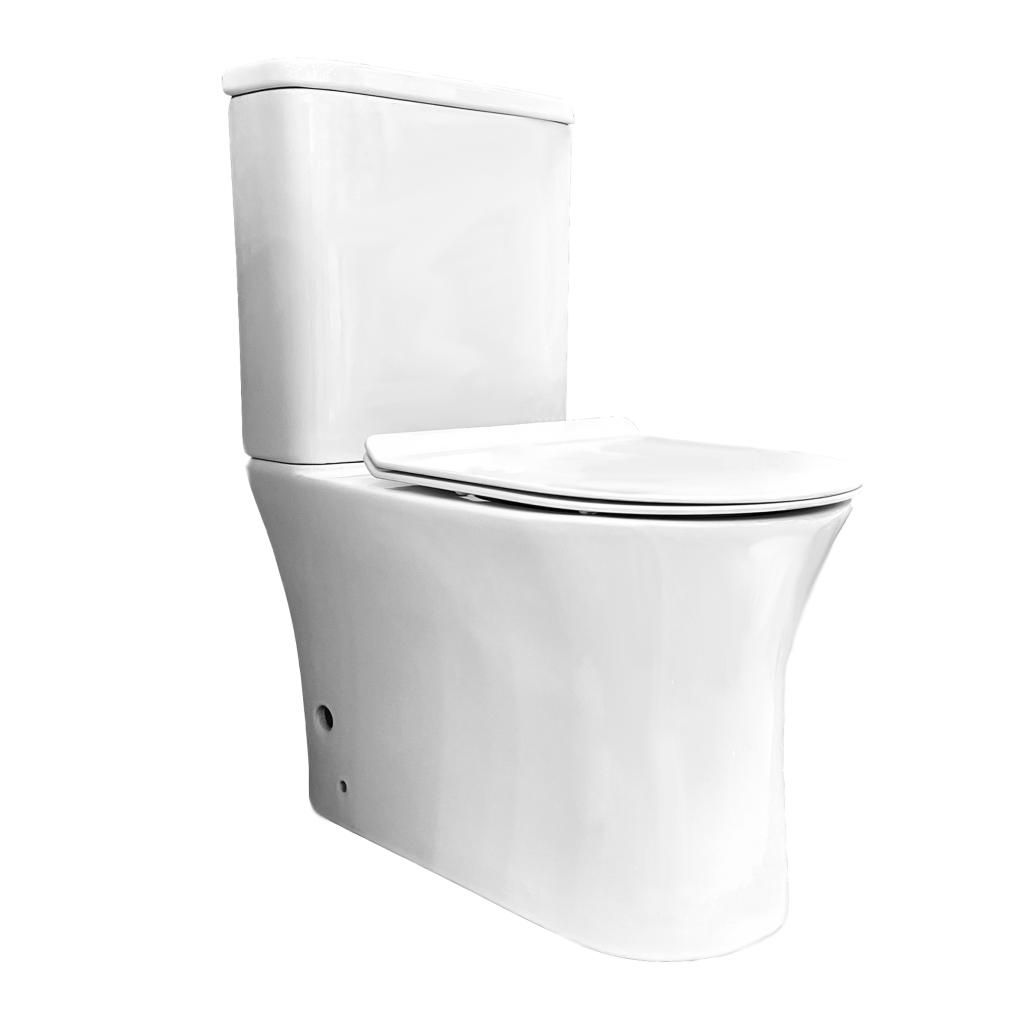 Унитаз в комплекте BESILE B-P3052 с нижним подводом 3/6л сиденьем и микролифтом