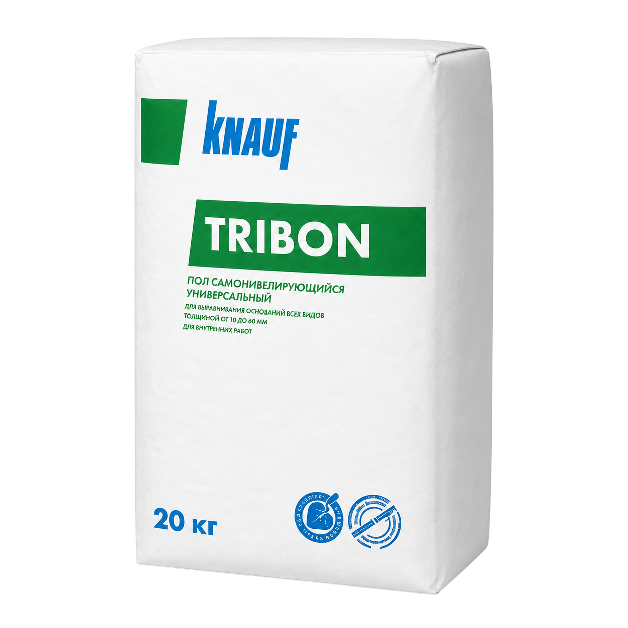 KNAUF ТРИБОН Наливной пол гипсовый 20 кг