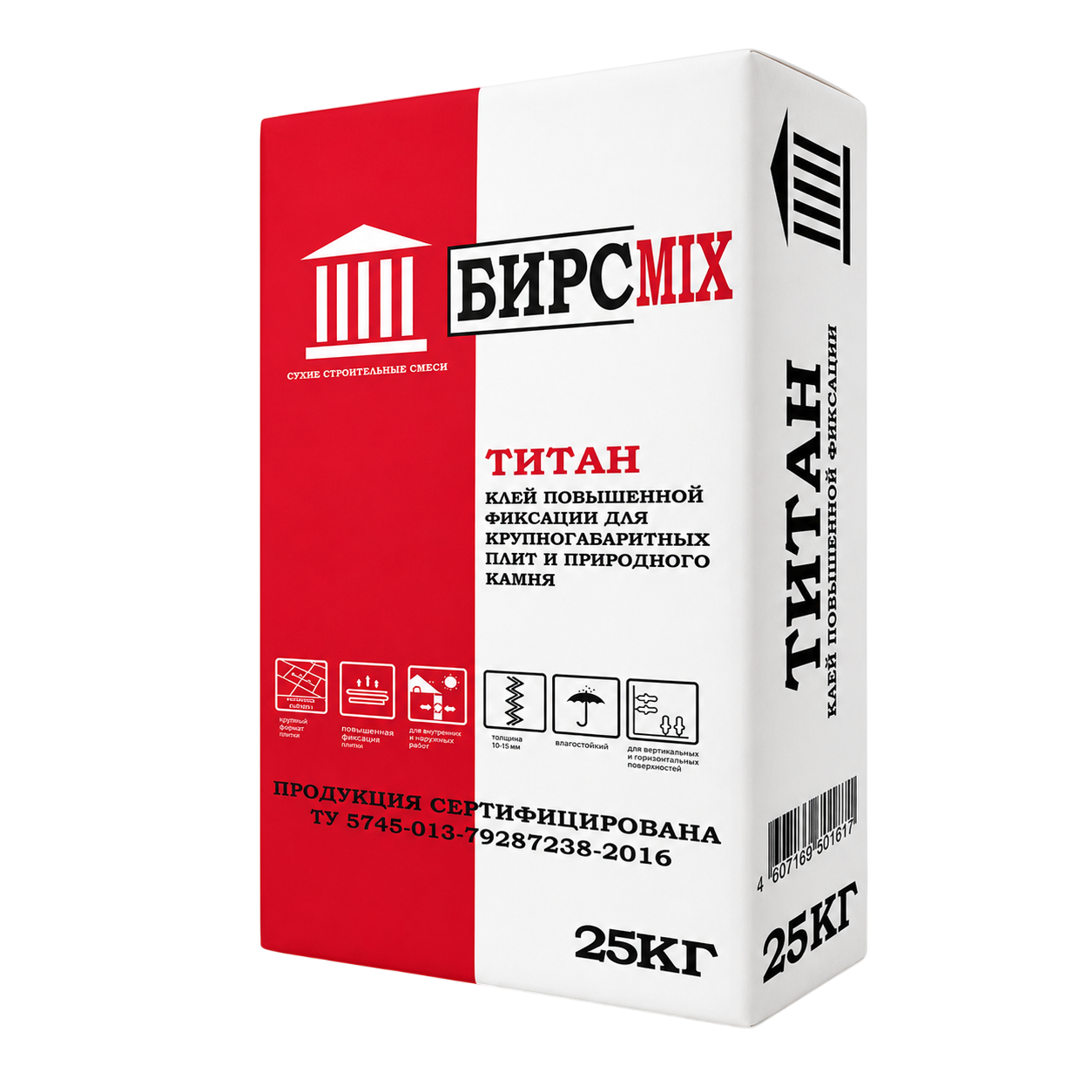 БИРСMIX ТИТАН Клей 25 кг