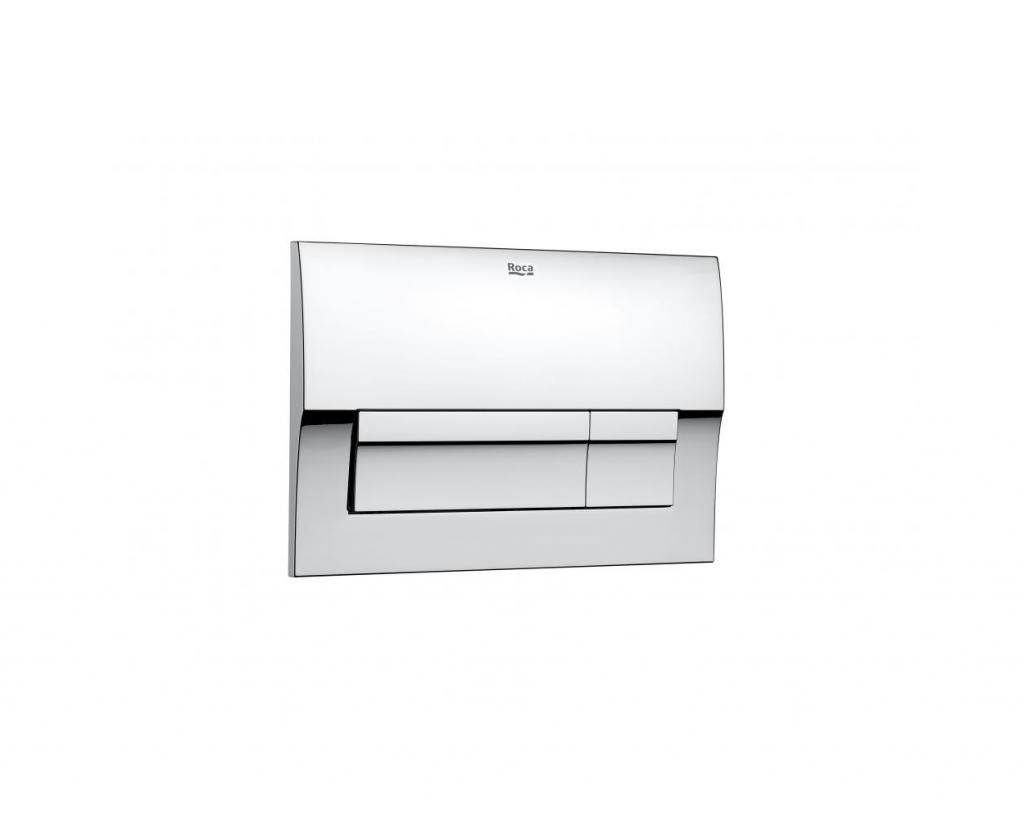 Клавиша ROCA B01 двухрежимная хром глянец для монтажной системы 78901170B1
