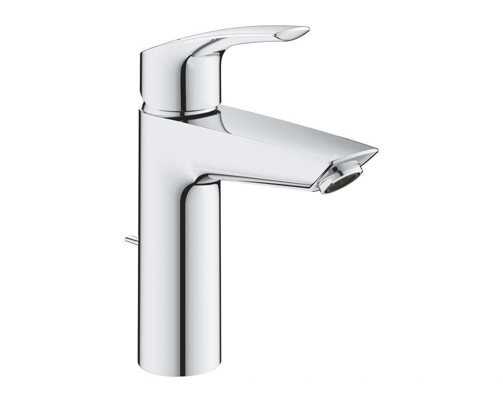 Смеситель для умывальника GROHE EUROSMART донный клапан 3/8 23322003