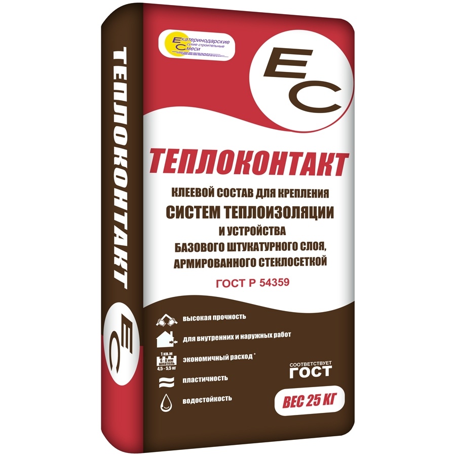 ЕС Клей для теплоизоляции ''Теплоконтакт'' 25 кг
