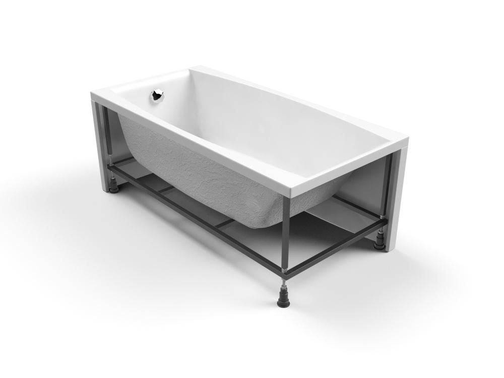 Ванна акриловая VIRGO 150-75 без ножек без панели без сифона WP-VIRGO-150 - фото 2