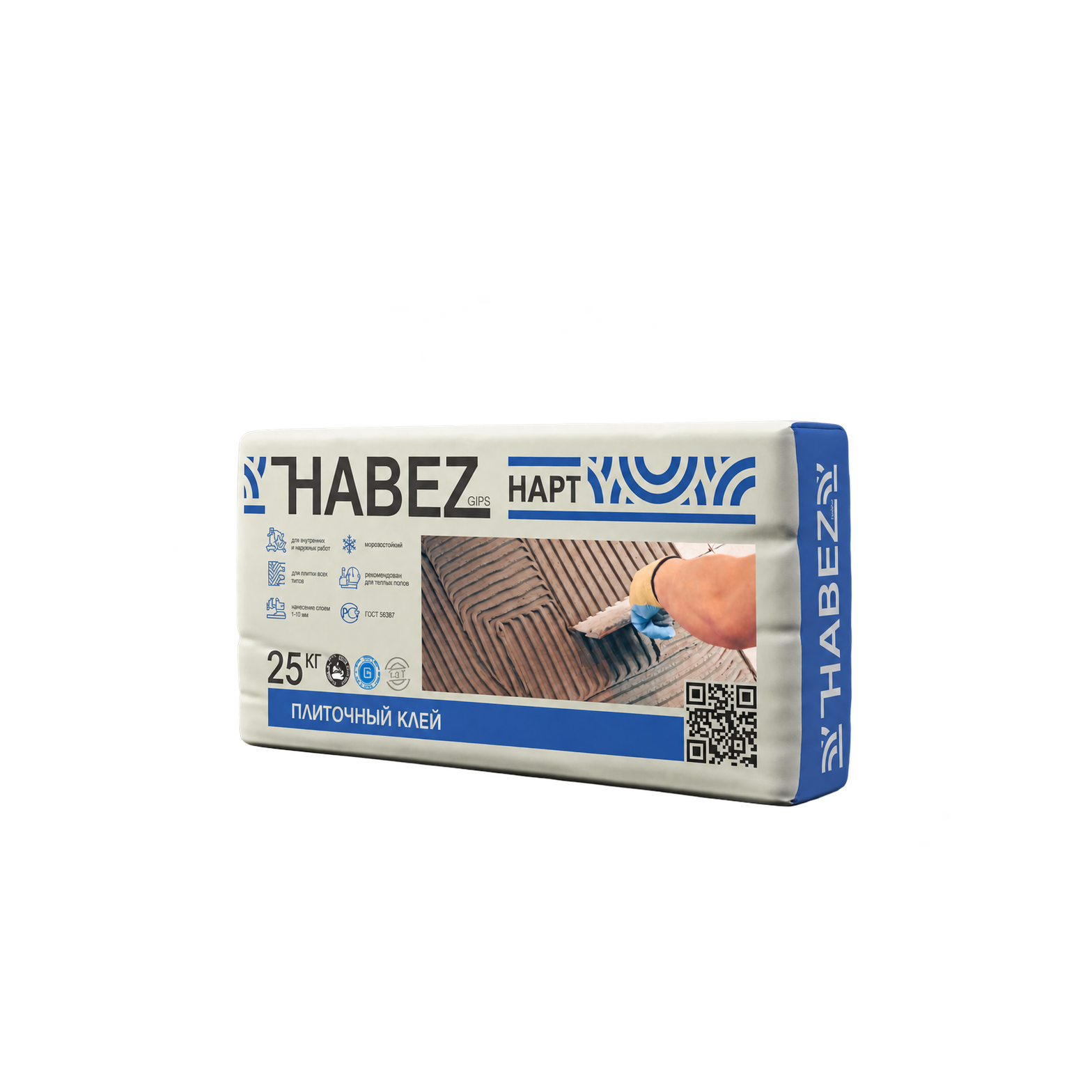 HABEZ НАРТ Клей плиточный морозостойкий, 25 кг