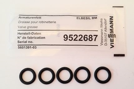 Уплотнительное кольцо 8x2 мм для котлов Viessmann