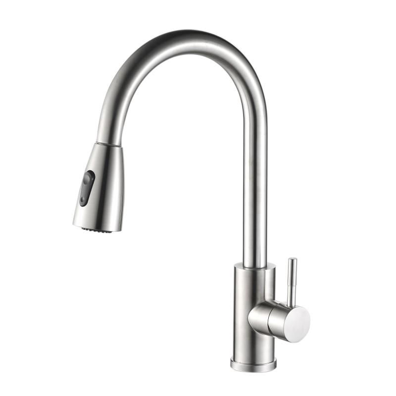 Смеситель для мойки HAIBA HB73304-2 1/2 вытяжной излив