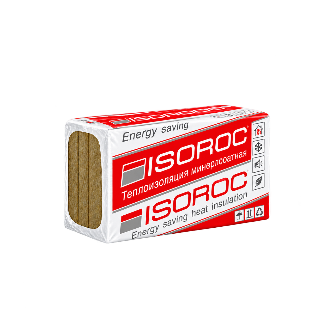 Утеплитель ISOROC Минплита ПП-60 1000*600*90 мм 4 плит