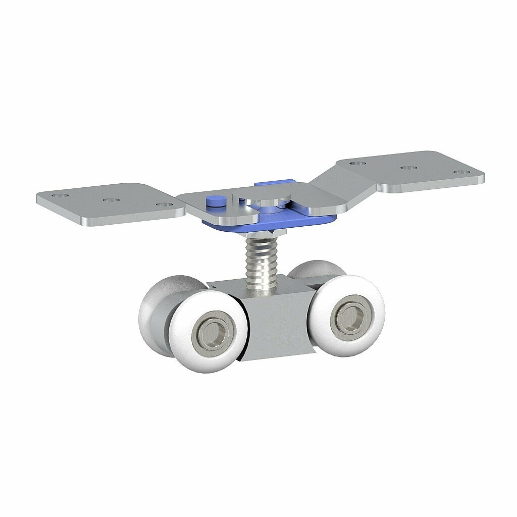 Ролики для раздвижных дверей Bravo W-100 (60 кг, фикс.)