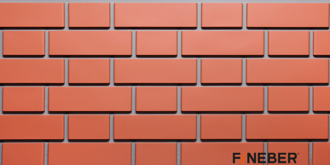 Фасадная панель Fineber Дачный Кирпич клинкерный Керамический