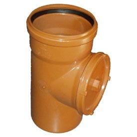 Канализационная ПВХ ревизия OMNIPLAST (Alphacan) D150
