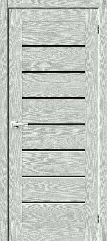 Дверь межкомнатная полотно Браво-22 эко шпон Grey Wood 2000x900 мм